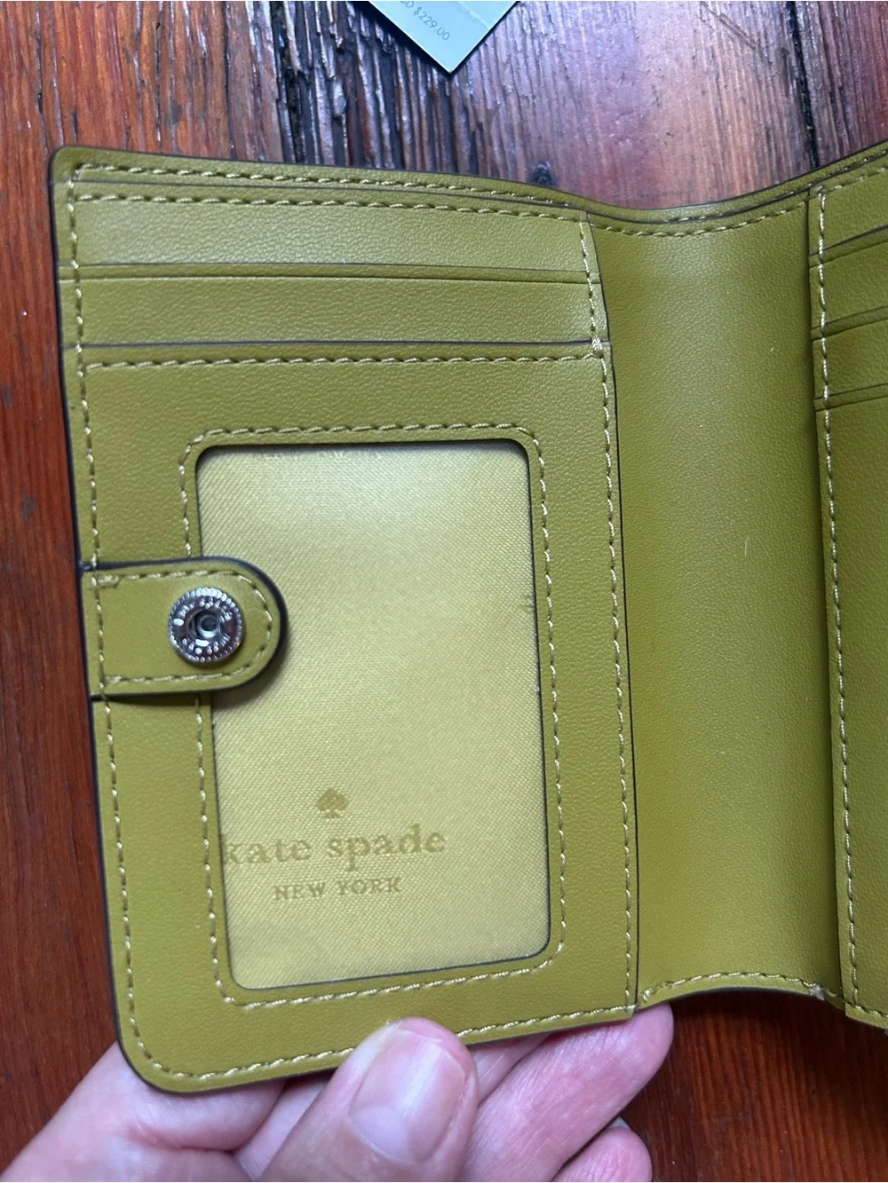 kate spade Haircalf Small L-zip Wallet